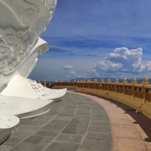 Temple de Ông Núi avec un grand bouddha tout neuf ☸️ #vietnam